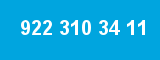 922 310 34 11